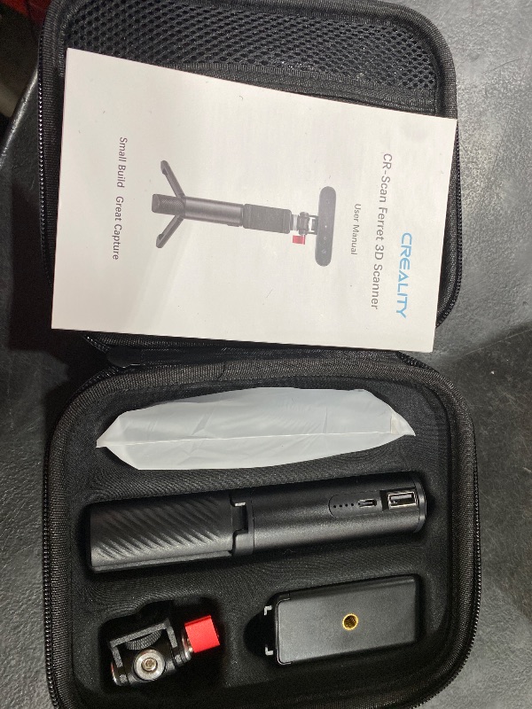 Photo 1 of Creality 3D Scanner CR-Scan Ferret for 3D Printing Handheld Scanner 30 FPS Scanning Speed 0.1mm Accuracy Full Color for Android Phone PC Win 10/11