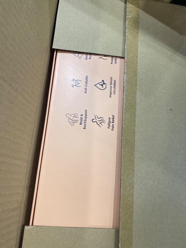 Photo 1 of Abs Stimulator Abdominal, ab Belt Muscle Stimulator with Heat for Belly Fat Loss, Stomach Cellulite Melting, Postpartum Care Smooth & Firming, Lower Back Massager for Pain Relief Women Men Gifts