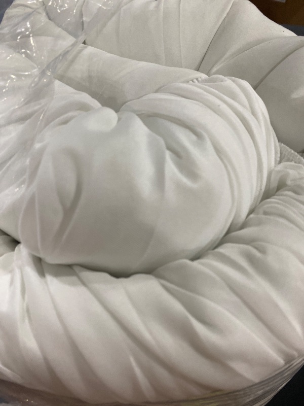 Photo 1 of Cymula Queen Mattress Topper Fleece Bubble Pillow Top Mattress Pad Cover for Back Pain Faux Fur Extra Thick Mattress Protector Soft with Fluffy Down Alternative, 8-21" Deep Pocket, White