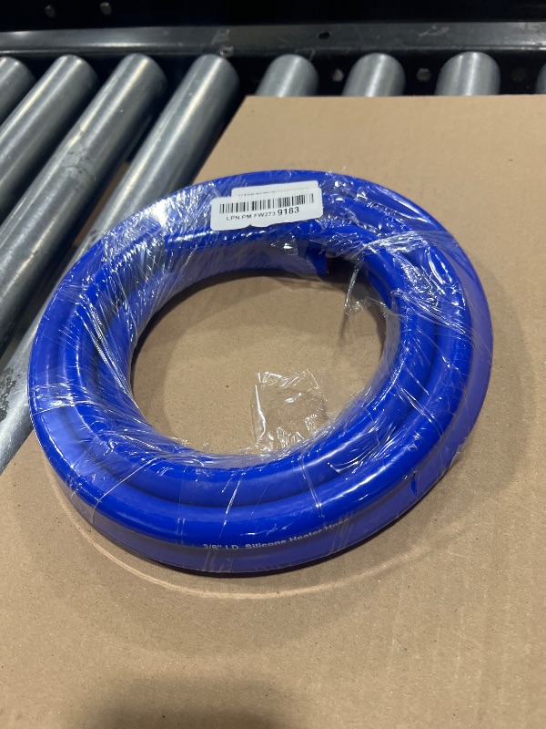 Photo 1 of 3/8" Silicone Heater Hose 10ft Roll – High-Temperature, Flexible, Durable, Multi-Purpose Automotive & Industrial Hose – Blue/Orange