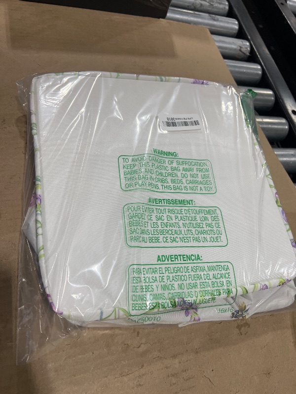 Photo 1 of *INCOMPLETE** HUUMONSS 11.8" Wild Flower Storage Cube Organizer Set *1 PACK**  Clothes Storage Basket Bin for Closet Shelf Garden Butterfly Nursery Kid Room Book Toy Chest, Lavender