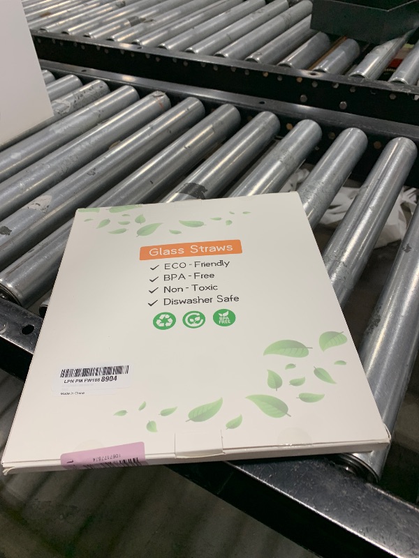 Photo 1 of [22 Pcs] Reusable Glass Straws Shatter Resistant - Size 12"x8mm,9"x8mm,6"x8mm Including 9 Straight and 9 Bent Clear Glass Straws with 4 Cleaning Brush for 20 30 40 oz Tumblers,Cocktail,Coffee,Juice