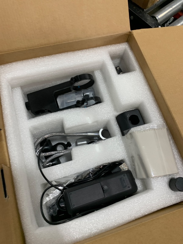 Photo 1 of Andonstar AD269S 20X-5000X HDMI Digital Microscope with 10.1'' LCD Screen for Adults Kids, Home Lab Biological Microscope Kit with Slides, Full View for Coins, Windows Compatible