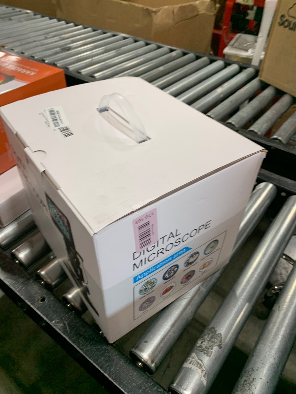 Photo 1 of Andonstar AD269S 20X-5000X HDMI Digital Microscope with 10.1'' LCD Screen for Adults Kids, Home Lab Biological Microscope Kit with Slides, Full View for Coins, Windows Compatible