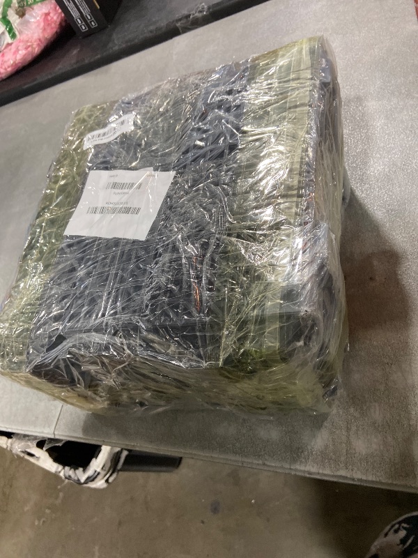 Photo 1 of ToLanbbt Modular Interlocking Cushion 18P 11.8" x 11.8" Interlocking Rubber Floor Drain Holes Non-Slip Splicing Drainage Mats for Deck, Shower, Kitchen, Drain Pool, Sauna Bath, Indoor Outdoor (Black)