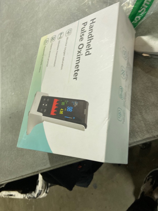 Photo 1 of Pulse Oximeter Fingertip Infant Pulse Oximeter Overnight for Kids Handheld Blood Oxygen Saturation Monitor for SpO2 and Pulse Rate Continuous Infant Monitoring Baby Oxygen Monitor & Adult Finger Spot