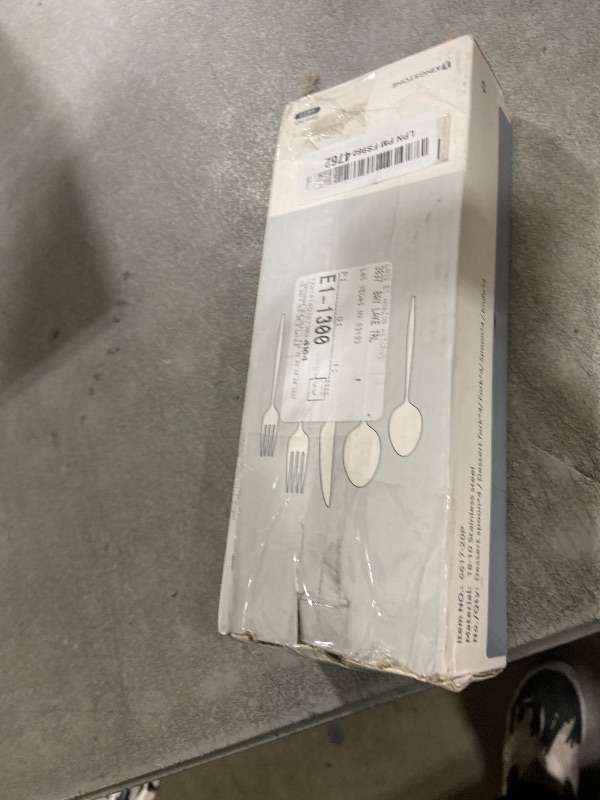 Photo 1 of KINGSTONE Silverware Set, 20-Piece Flatware Set Cutlery Set Premium 18/10 Stainless Steel, Tableware Include Forks Knives Spoons for Home Kitchen Restaurant Wedding, Dishwasher Safe