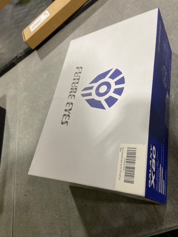 Photo 1 of Future Eyes Motorcycle Fog Lights 120W LED Amber Auxiliary Driving Lights with DRL & Strobe, IP67 Waterproof Motorcycle Light for Night Riding, Off-Road, Dirt Bike, ATV, UTV, Golf Cart