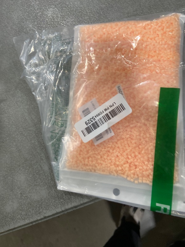 Photo 1 of 10000Pcs Loose Mini Fuse Beads 2.6mm Bulk Refill Kit Stress Relief Pixel Art 3D Craft Melting Beads for DIY Decor Crafts Creative Handmade Projects (Skin Color 1)