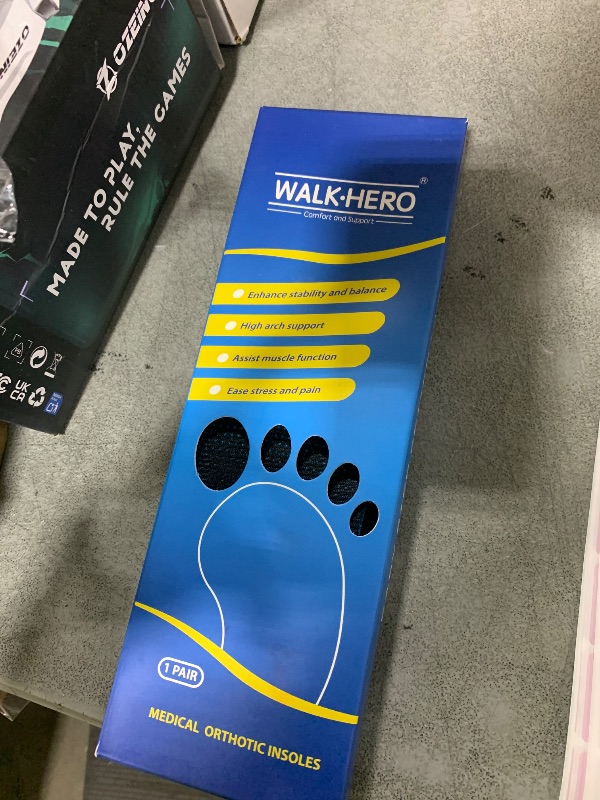 Photo 1 of Inserts Relieve Plantar Fasciitis - Flat Feet Insoles Arch Supports, Orthotic Insoles for Foot Pain Arch Pain Reduce Muscle Fatigue Absorb Shock (Mens 6-6 1/2 | Womens 8-8 1/2)