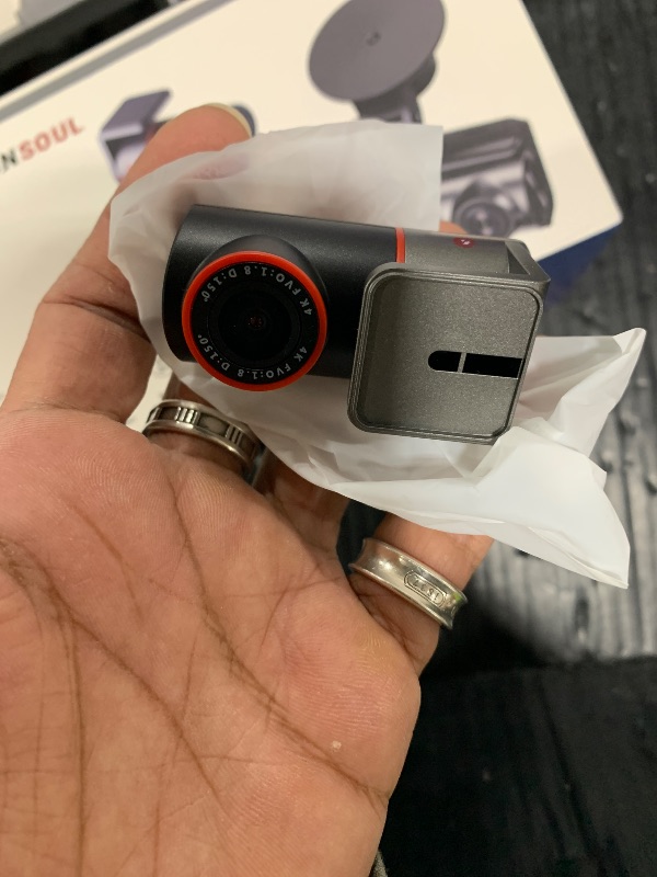 Photo 1 of TERUNSOUl 4K+4K+1080P Dash Cam Front and Rear with Cabin, Free 128GB Card Included, WiFi 6 - up to 20MB/s, IR Night Vision, Built-in GPS, G-Sensor, 170°Wide Angle, 24H Parking Mode, Support 512GB Max