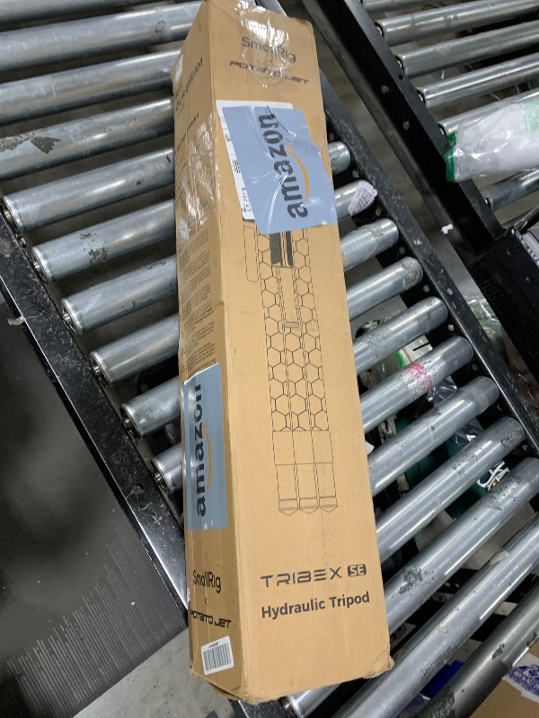 Photo 1 of SMALLRIG x Potato Jet TRIBEX SE Hydraulic Aluminum Camera Tripod, with Video Fluid Head, 6kg/13.2lb Load, Max Height 166cm, Professional Video Tripod for Interviews/Wedding/Landscape - 5305