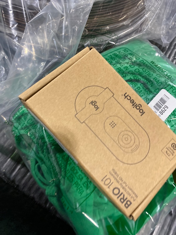 Photo 1 of Logitech Brio 101 Full HD 1080p Webcam for Meetings, Streaming, Desktop, Laptop, PC - Built-in Mic, Shutter, Works with Zoom, Microsoft Teams, Nintendo Switch 2’s New GameChat Mode, USB-A,-Black