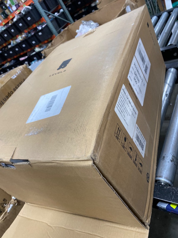 Photo 1 of LEVEL8 Elegance Checked Luggage, 24 Inch Hardside Suitcase, Lightweight Matte Hardshell with Tsa Lock, Large Suitcases with Spinner Wheels, Black