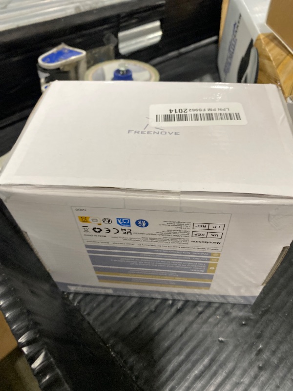 Photo 1 of FREENOVE Raspberry Pi 5 Case Kit Pro (with 1x 128GB SSD), Dual M.2 NVMe SSD Slots, 5 PWM ARGB Fans Light Sync, CPU Tower Cooler, 4.3" Touchscreen, Stereo Speakers, 3.5 mm Audio