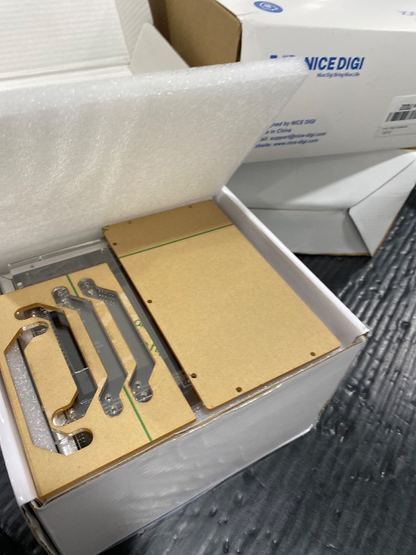 Photo 1 of FREENOVE Raspberry Pi 5 Case Kit Pro (with 1x 128GB SSD), Dual M.2 NVMe SSD Slots, 5 PWM ARGB Fans Light Sync, CPU Tower Cooler, 4.3" Touchscreen, Stereo Speakers, 3.5 mm Audio