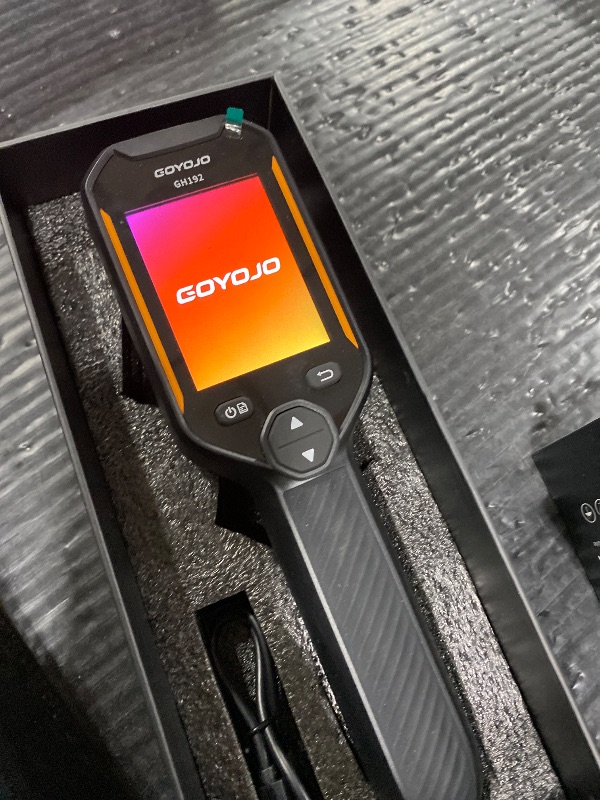 Photo 1 of GH192 Thermal Imaging Camera 240X240 Super IR Resolution with 2MP Visual Camera and Fusion Imaging, 25Hz Handheld Thermal Imager with Alarm for Mechanical Maintenance Home HVAC Electrical Inspection