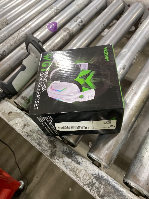 Photo 1 of Wireless Gaming Headset for Xbox Series X|S, Xbox One, PS5, PS4, PC, Mac, Switch, 2.4GHz + Bluetooth Over-Ear Gaming Headphones with ENC Mic, 3D Stereo, Dynamic LED Light for Xbox One Accessory Kits