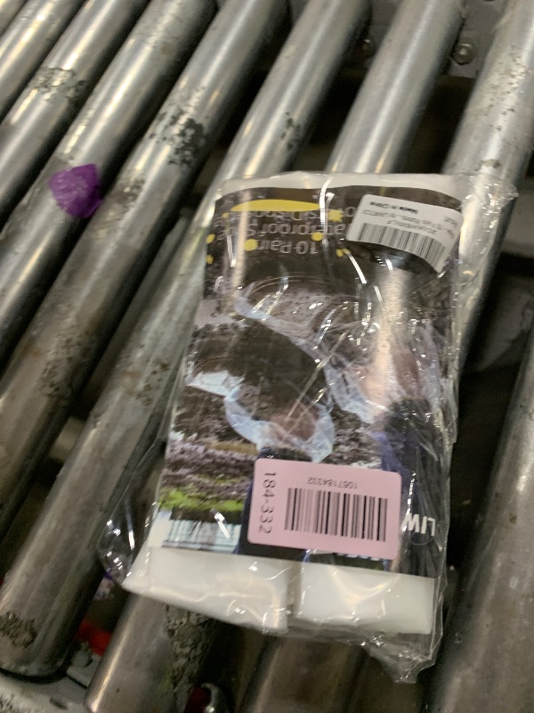 Photo 1 of 10 Pairs Waterproof Shoe Covers Disposable, 20 Anti-Slip Strips Included for Maximum Traction, Non-Slip Overshoes for Rain & Snow, Heavy Duty Plastic Boot Protectors for Men Women by LIWRTCX (Adult)