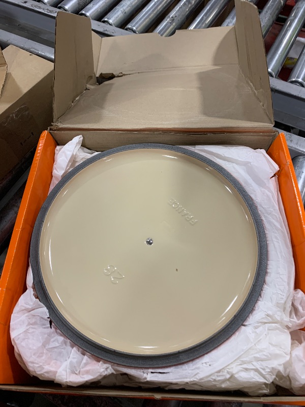 Photo 1 of Le Creuset Enameled Cast Iron Signature Round Dutch Oven, 7.25 qt., Flame
