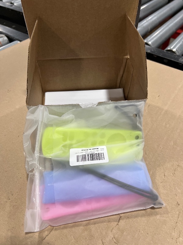 Photo 1 of ?3 Pack? ONEBOM Silicone Protective Remote Case Cover, Silicone Control Cover Skin| Glow in The Dark?Glow Pink&Glow Blue&Glow Yellow?