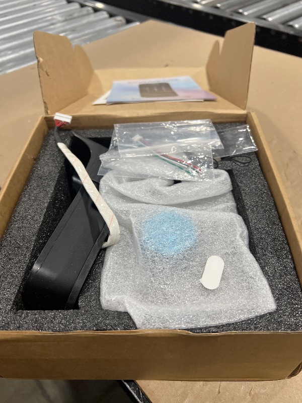 Photo 1 of Smart Gate Lock, Electronic Gate Locks for Outdoor Fence, Keyless Smart Rim Lock, Electric Sided Keypad Locks with App Control, IC Card, Keys, Anti-Peep Touchscreen, Perfect for Fence and Outdoor