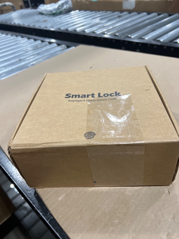 Photo 1 of Smart Gate Lock, Electronic Gate Locks for Outdoor Fence, Keyless Smart Rim Lock, Electric Sided Keypad Locks with App Control, IC Card, Keys, Anti-Peep Touchscreen, Perfect for Fence and Outdoor