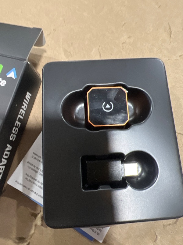 Photo 1 of MIXGOLD 2026 Wireless CarPlay for iPhone, 2-in-1 Plug and Play Converts Wired to Wireless CarPlay Android Auto, Fast Auto-Connect, Zero Latency, Carplay GPS Navigation System for iPhone