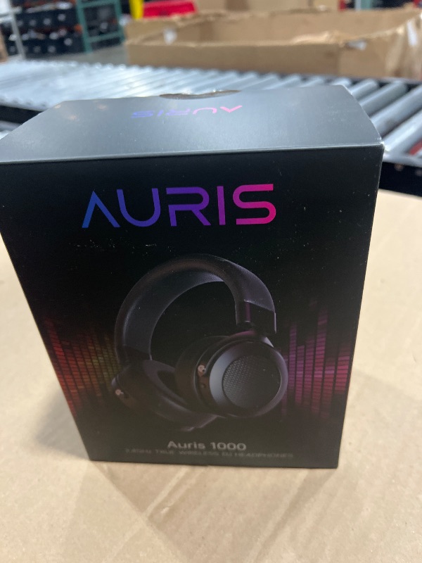 Photo 1 of Rumoon 2.4GHz Wireless Headphones for Bass Guitar, 20ms Low Latency, Wireless Over Ear Headphones with 6.35mm & 3.5mm Jack for Studio Monitor & Mixing DJ AMP Keyboard, Pure Black