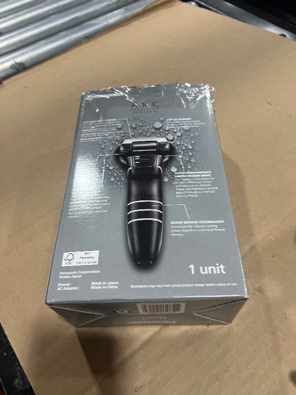 Photo 1 of Panasonic ARC5 Electric Razor for Men with Pop-Up Trimmer, Wet/Dry 5-Blade Electric Shaver with Intelligent Shave Sensor and Multi-Flex Pivoting Head – ES-LV65-S (Silver)