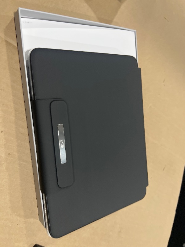 Photo 1 of ESR iPad Air 11 inch Case with Keyboard (M3/M2, 2025/2024), iPad Pro 11 (4th/3rd/2nd/1st Gen) & Air 5/4th Magic keyboard Case, Easy-Set Floating Cantilever Stand, Precision Multi-Touch Trackpad, Black