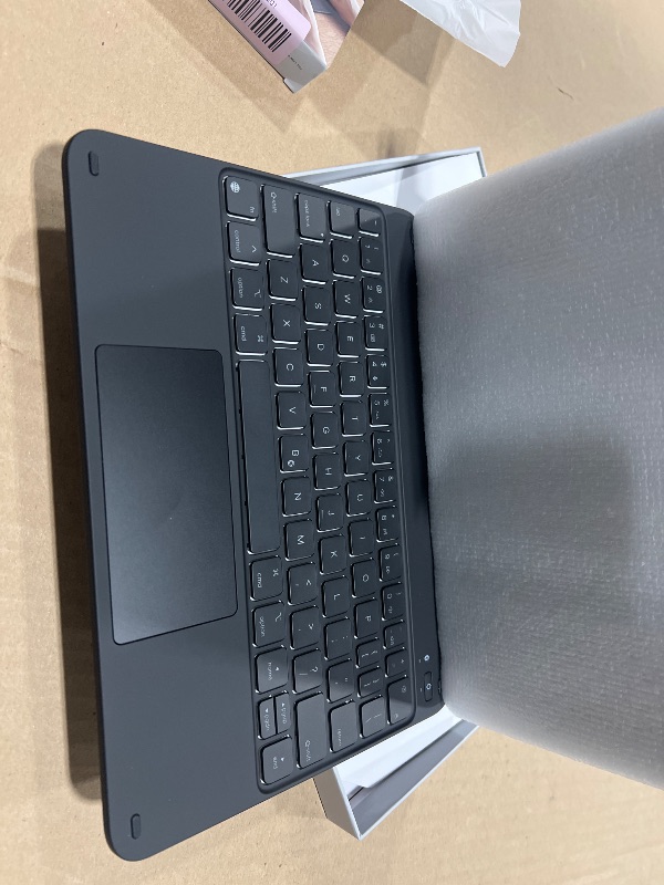 Photo 1 of ESR iPad Air 11 inch Case with Keyboard (M3/M2, 2025/2024), iPad Pro 11 (4th/3rd/2nd/1st Gen) & Air 5/4th Magic keyboard Case, Easy-Set Floating Cantilever Stand, Precision Multi-Touch Trackpad, Black