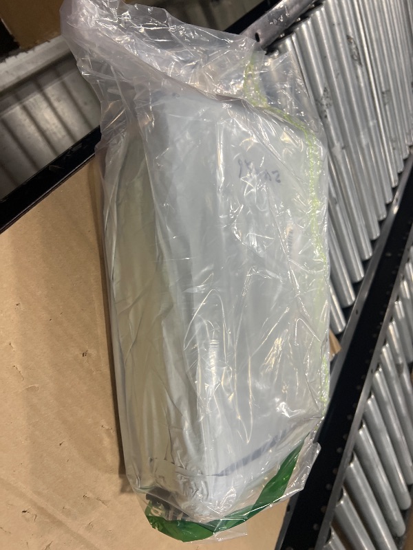 Photo 1 of Clear Tarp Heavy Duty with Metal Grommets, 14 Mil Thick Clear Vinyl Trap, Waterproof and Tear-Resistan, Greenhouse Plastic Sheeting for Rainproof Plant Cover, 420g/m², 8' X 12'