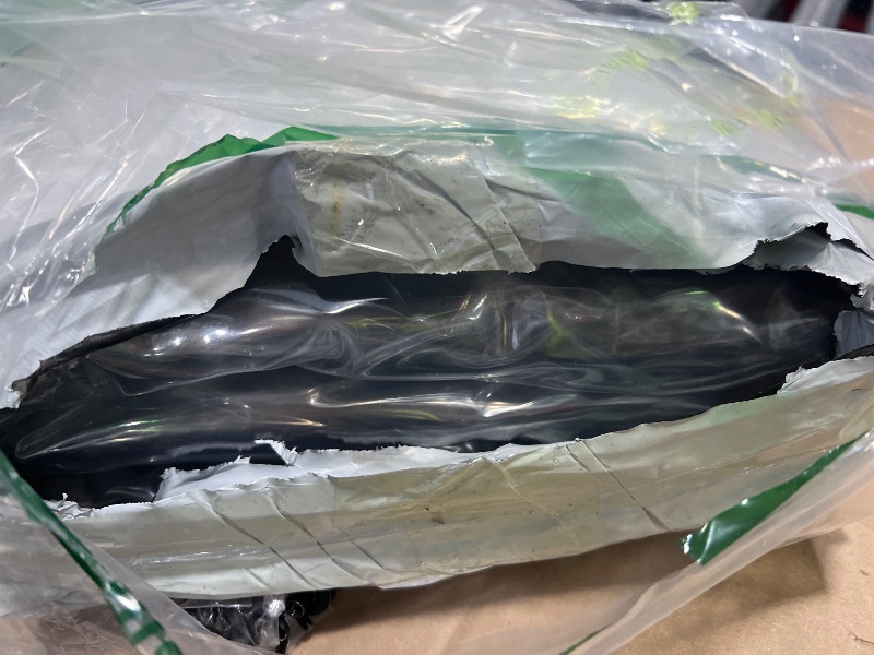 Photo 1 of Clear Tarp Heavy Duty with Metal Grommets, 14 Mil Thick Clear Vinyl Trap, Waterproof and Tear-Resistan, Greenhouse Plastic Sheeting for Rainproof Plant Cover, 420g/m², 8' X 12'