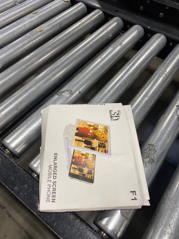 Photo 1 of 12" Big Screen Phone Magnifier, Upgraded HD Foldable Design Screen Magnifier Version for Movies, Gaming and Videos (Black,Horizontal)