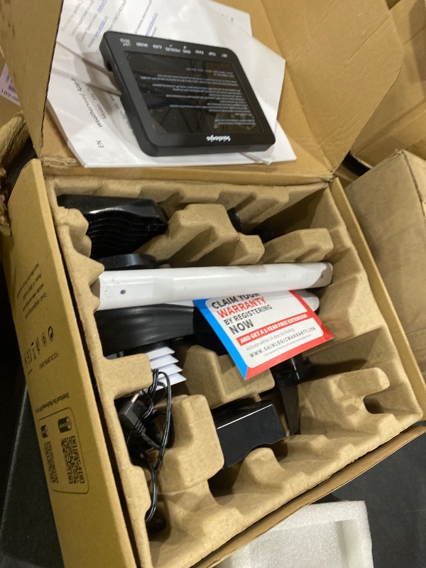 Photo 1 of Sainlogic Smart WiFi Weather Stations Wireless Indoor Outdoor SA6 Plus,24/7 AI Weather Forecast by Weatherseed®,APP Alert,Weather Station with Rain Gauge and Wind Speed,2-Year Data Storage?Only 2.4G?