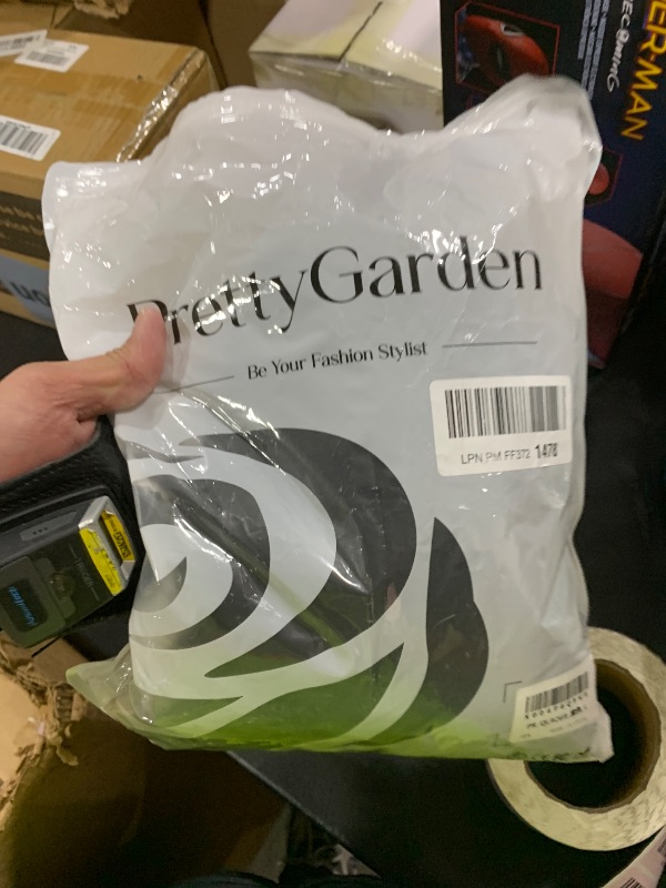 Photo 1 of PRETTYGARDEN Womens Spring Trendy Wide Leg Trousers 2026 High Elastic Waisted Extra Long Flowy Loose Pleated Palazzo Work Pants (Black,Large-Long)