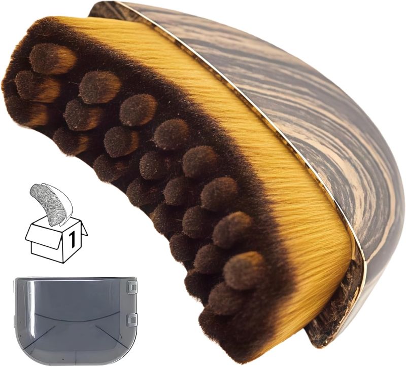 Photo 1 of 1/2 PCS Lymphatic Contour Face Brush - Facial Gua Sha Lymphatic Drainage Massager for Lifting & Sculpting, Soft Bristles for Natural Makeup, Waterproof & Easy Clean (1Pcs