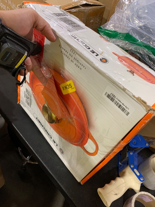 Photo 1 of Le Creuset Enameled Cast Iron Signature Round Braiser, 3.5qt. Peche