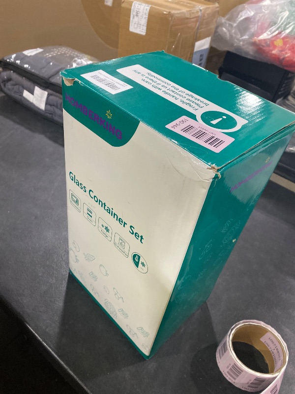 Photo 1 of 10 Pack Borosilicate Glass Meal Prep Containers with Locking Lids, Glass Food Storage Containers Set, Airtight Lunch Bento Boxes, BPA-Free & Leak Proof, 36oz & 14oz, Freezer, Oven Safe-White