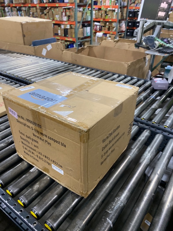 Photo 1 of The Original VermiHut® Plus 5-Tray Worm Composter – Dark Green | Indoor & Outdoor Vermicomposting Bin | Sustainable Design for Food Waste Recycling