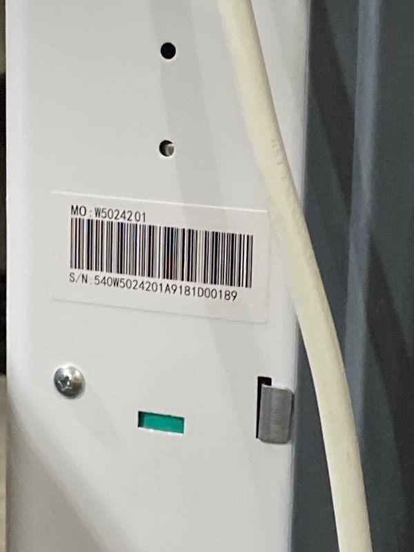 Photo 1 of BLACK+DECKER Small Portable Washer, Washing Machine for Household Use, Portable Washer 2.0 Cu. Ft. with 6 Cycles, Transparent Lid & LED Display