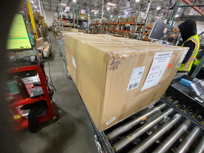 Photo 1 of SportPet Designs Plastic Kennels Rolling Plastic Airline Approved Wire Door Travel Dog Crate, XXX-Large, Gray