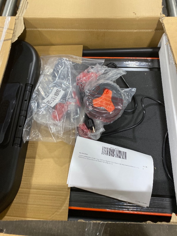 Photo 1 of YUEJIQI Treadmill with 0-15% Auto Incline, 3.5HP Quiet Brushless Foldable Treadmills for Home, Small Space Portable Running Walking Machine, 300 Lbs Capacity with Bluetooth APP & Pulse Monitor