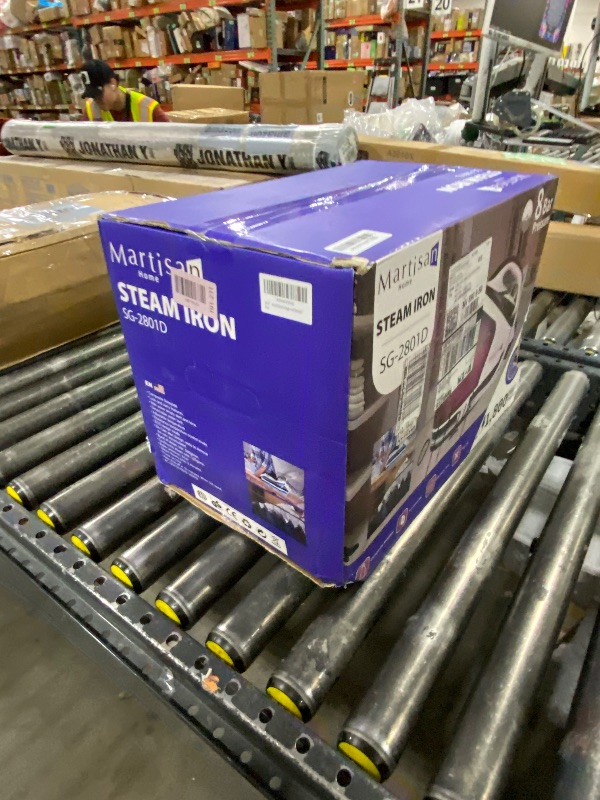 Photo 1 of Martisan Steam Generator for Clothes,1800W Strong Power, 8 Bar Max Pressure,1.9L Large Water Tank, Smart Auto Shut-off, 120g/min Steam Burst, Ceramic Soleplate, Fast Wrinkle Removal, Purple