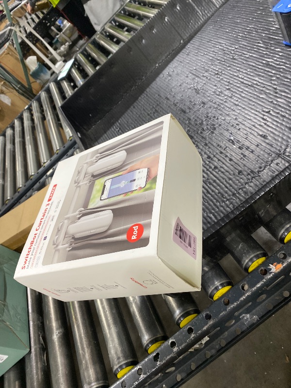 Photo 1 of SwitchBot Smart Automatic Curtain Opener 2 Pack with Hub Mini - WiFi Remote Control with App/Timer, Performance Upgrade, Compatible with Alexa, Google Home, HomeKit