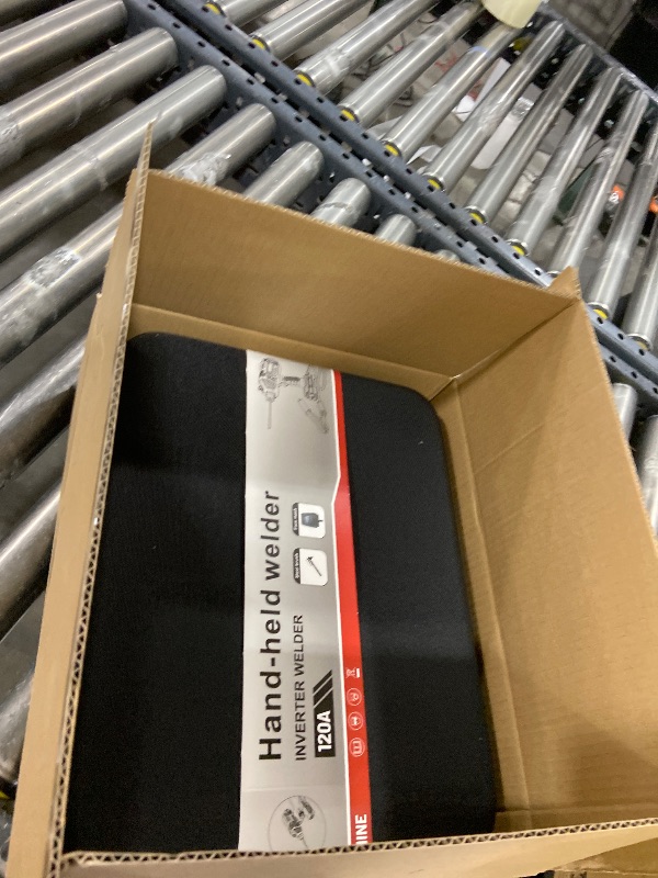 Photo 1 of YesRight Handheld Welding Machine 110V 120A Portable Electric Welder Machine ARC Welder Gun with IGBT Inverter 5 Variable Current Adjustment for 3/32"-1/8" Welding Rod Tool