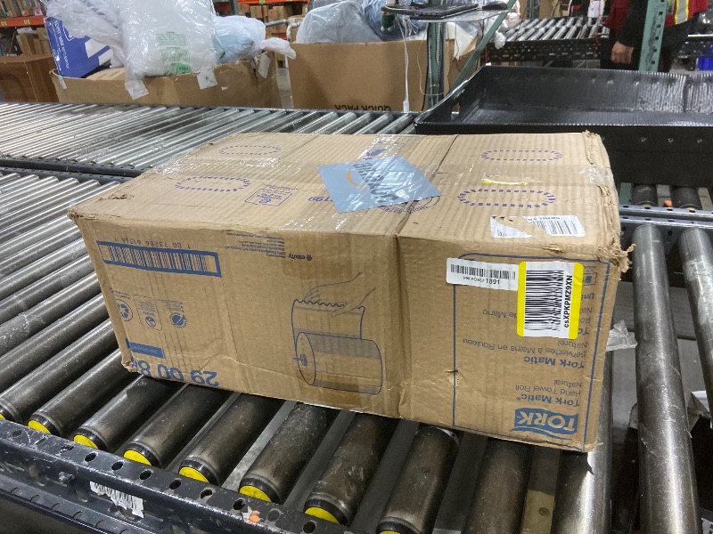 Photo 1 of Tork Matic Paper Hand Towel Roll Natural H1, Universal, 100% Recycled Fiber, 6 Rolls x 700 ft, 290088