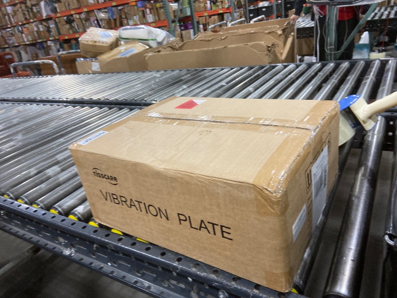 Photo 1 of TISSCARE Vibration Plate Exercise Machine Mini Vibrating Plates for Lymphatic Drainage and Weight Loss, 400Lbs Capacity Full Body Power Shake Workout Platform for Home Cardio Fitness