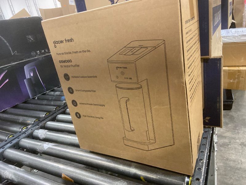 Photo 1 of Glacier Fresh Portable RV Reverse Osmosis Water Purifier, 4-Stage Water Filtration System Removes 99.99% of Contaminants for RV, Camping, Home, with Dual Power Options